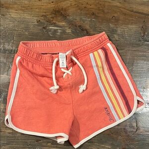 Justice Vibrant Shorts with Multicolor Stripes